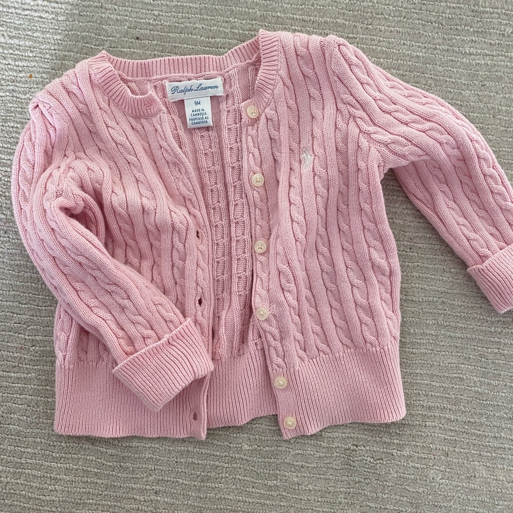 Ralph Lauren Baby Girl Cardigan / Sweater 9M